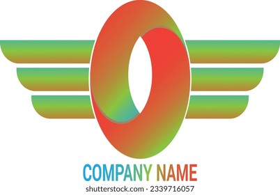 Este es un logo de la relación de oro.