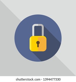 this is a good padlock vector design