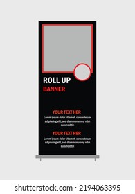 This is a good quality roll up banner.