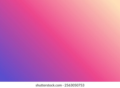 This gradient background transitions from deep violet to pink and soft peach, creating a dreamy, romantic, and whimsical feel.