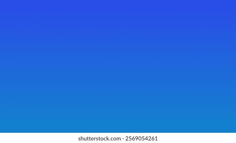 This gradient background transitions smoothly from a bold royal blue at the top to a calmer sky blue at the bottom.