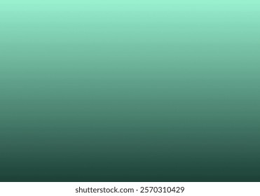 This gradient background transitions from a soft mint green at the top to a deeper, richer teal at the bottom, creating a soothing and balanced visual effect.