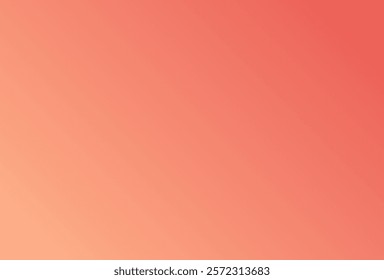 This gradient background transitions from a soft peach to a coral tone, evoking warmth, comfort, and vitality.