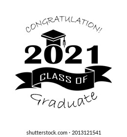 This is a graduate vector design for celebrate