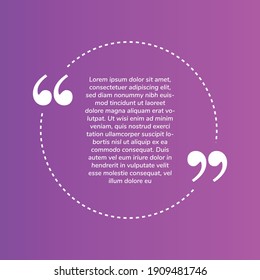 This is a graphic about quotes. The color presentation uses an interesting gradient. It is suitable for use on the Instagram feed or other social media.