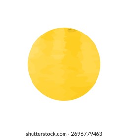 This graphic features a single yellow watercolor circle against a white backdrop. It is a vector illustration, ideal for use in environmental conservation infographics.