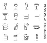 This is graphics vector Illustration icons. Ready to use for websites, social medias, presentations, applications, info graphic and illustrations.