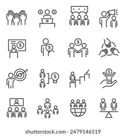 This is graphics vector Illustration icons. Ready to use for websites, social medias, presentations, applications, info graphic and illustrations.