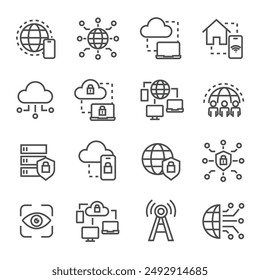 This is graphics vector Illustration icons. Ready to use for websites, social medias, presentations, applications, info graphic and illustrations.