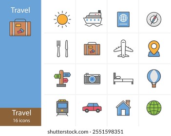 This is graphics vector Illustration icons. Ready to use for websites, social medias, presentations, applications, info graphic and illustrations.