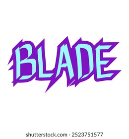 This is a gravity blade writing design suitable for content design, videos, social media, advertisements, banners, comics, magazines, text effects, stickers, t-shirts, etc.