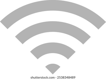 This is the gray Wi-Fi icon mark.