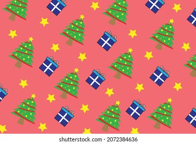 This is a great Christmas pattern for gift wrapping, curtains, clothes, and anything else that is Christmas-related or not.