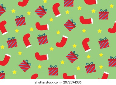 This is a great Christmas pattern for gift wrapping, curtains, clothes, and anything else that is Christmas-related or not.