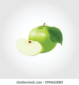 This is a green apple