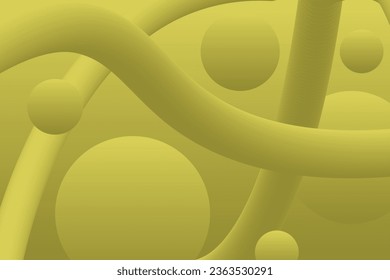 Este es el diseño de vectores de arte 3D de Green Backgrounds
