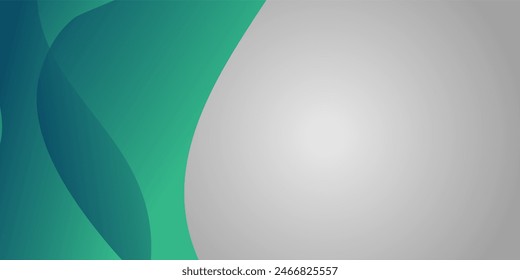 This is a green and gray abstract background image