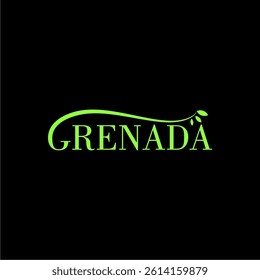 This is a Grrenada type logo with leaf variations suitable for logo design, herbal products, packaging, herbal shops, t-shirts, applications, hats, key chains, umbrellas, soap, shampoo, toothpaste