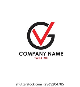 this is gv logo design