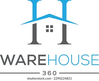 This is a H real state Logo Design