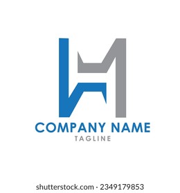 This is h typography logo
