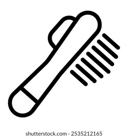 This Hair comb icon is suitable for veterinary, pet lover, animal shelter, etc.