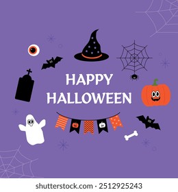 This is a Halloween Day illustration design.