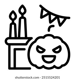 Este ícone de Halloween é adequado para o evento de Halloween.