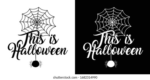 This Is Halloween Printable Vector Illustration