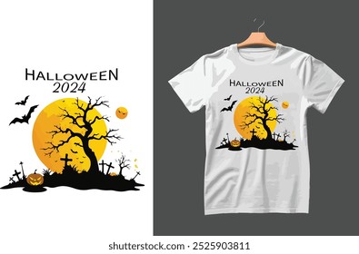 This is halloween t shirt design,so beautyful design