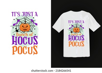 This is a Halloween T-shirt Design.