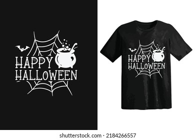 This is a Halloween T-shirt Design.