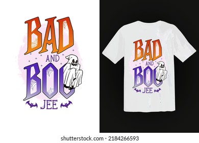 This is a Halloween T-shirt Design.