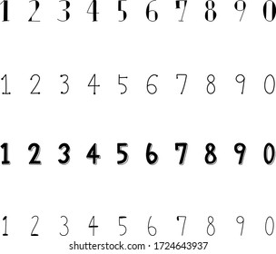 this is handwriting number.
this number is simple.
