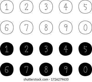 this is handwriting number.
this number is simple.