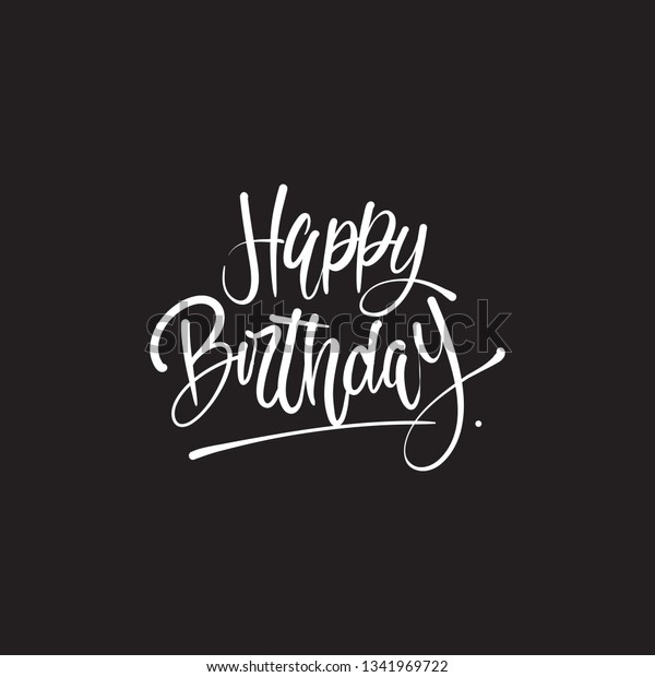 This Happy Birthday Typography Which Can Stock Vector Royalty Free