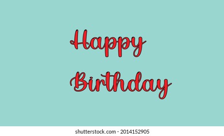 This is a happy birthday wallpaper.