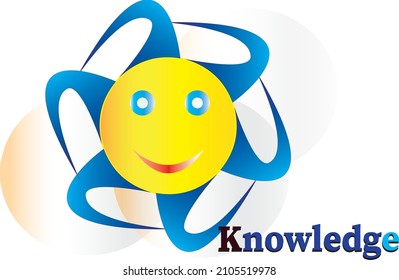 This is a happy emoji icons (vector cartoon happy face)
