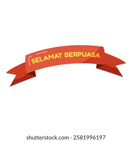 This Happy fasting banner illustration is suitable for Ramadan Islamic event etc