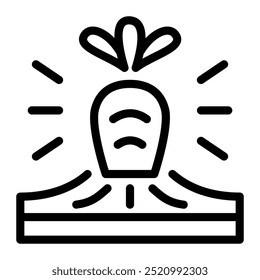 This harvest icon is suitable for food and agriculture, etc.