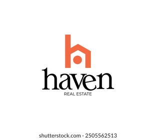 This is a Haven real estate logo. you can use it any real estate company. 