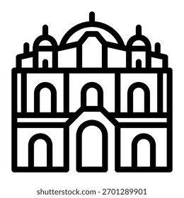 Este icono de Hawa Mahal es adecuado para la cultura de la India.