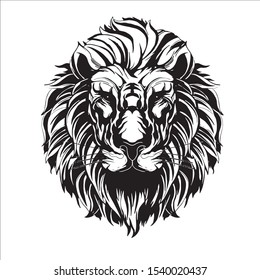 This is head lion vector for your brand, on your clothes or tees , background , etc