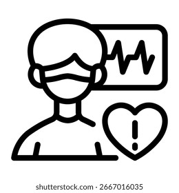 This Health problem icon is suitable for Starvation, Humanitarian, and related fields.