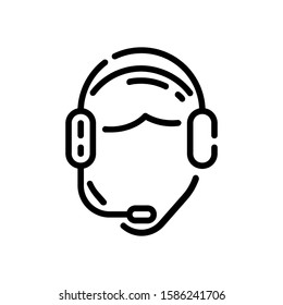 This is helpline vector icon with white background