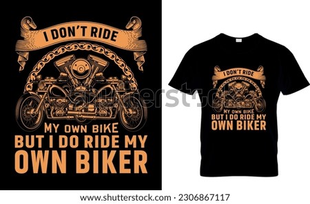 This Is High Quality  Custom Motorcycle T-Shirt Design