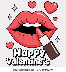 This high-quality Valentine’s Day vector t-shirt design features a charming and love-inspired illustration perfect for romantic celebrations. Designed with clean lines, bold shapes, and a modern yet playful style, this artwork is ideal for creating eye-catching apparel for couples, gifts, and seasonal fashion collections.

📁 Features:

100% vector illustration ( EPS )

High resolution and print-ready

Clean, professional design

Ideal for commercial use