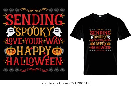 This is a high-quality Halloween t-shirt design. If you want then please knock me any time.