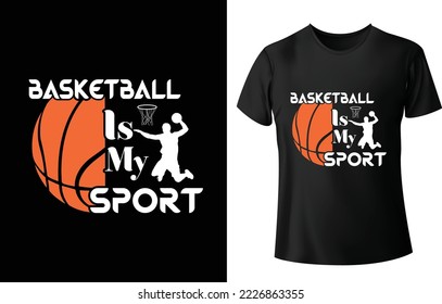 This is a high-quality t-shirt design of basketball t-shirt design.