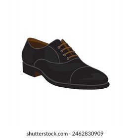 This high-quality vector illustration features a detailed, stylish shoe design, perfect for fashion, footwear-related projects. artwork showcases intricate details, vibrant colors modern aesthetics.